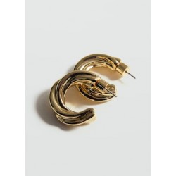 Pendientes aros entrelazados