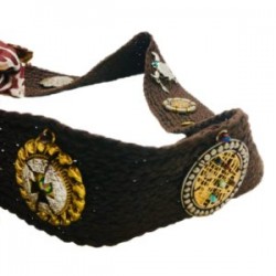 Cinturón unitalla hecho a mano pieza única mexican boho