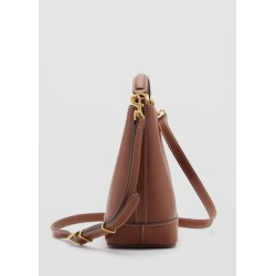 Bolso mini shopper detalle metálico