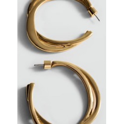 Pendientes aros entrelazados