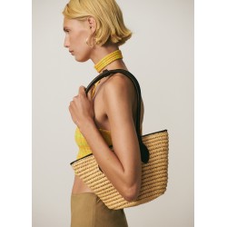 Bolso capazo fibra natural