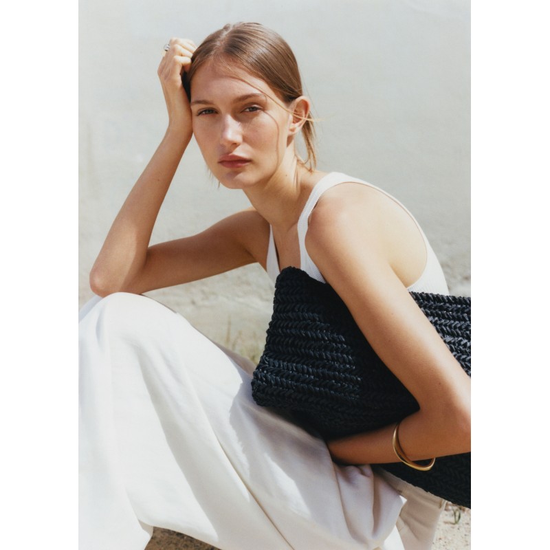 Bolso shopper fibra natural