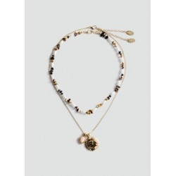 Collar colgantes combinado