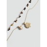 Collar colgantes combinado