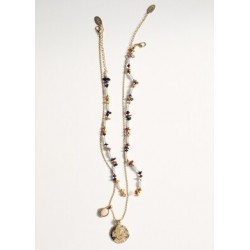 Collar colgantes combinado