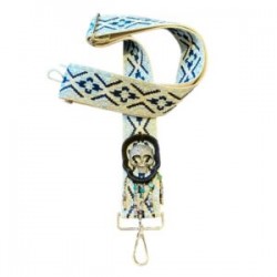 Asa para bolsa con calavera negra