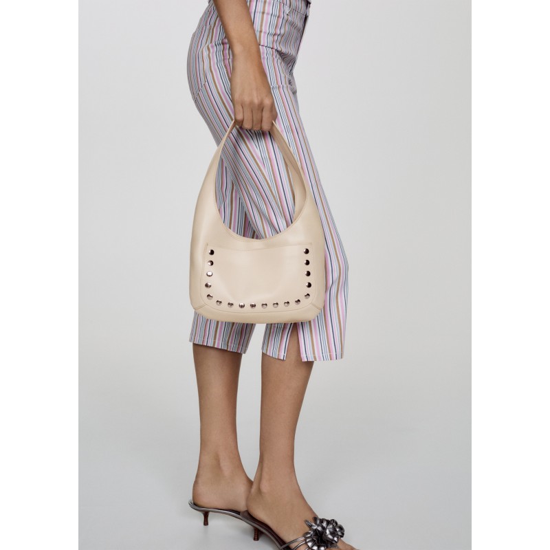 Bolso piel tachuelas