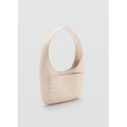 Bolso piel tachuelas