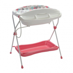 Bañera Milán Unisex Triángulos Coral