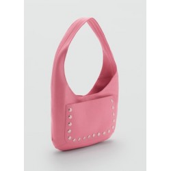 Bolso piel tachuelas