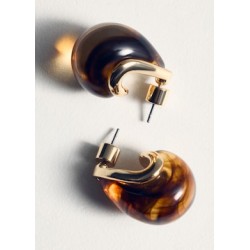 Pendientes aros combinados