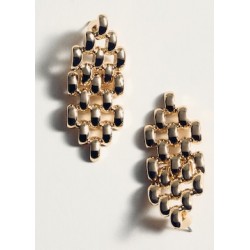 Pendientes colgantes eslabones