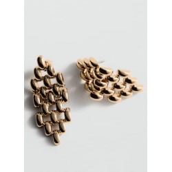 Pendientes colgantes eslabones