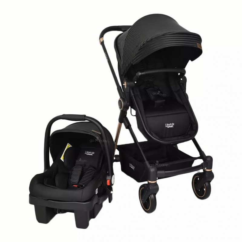 Carriola Aston Gold Black lines