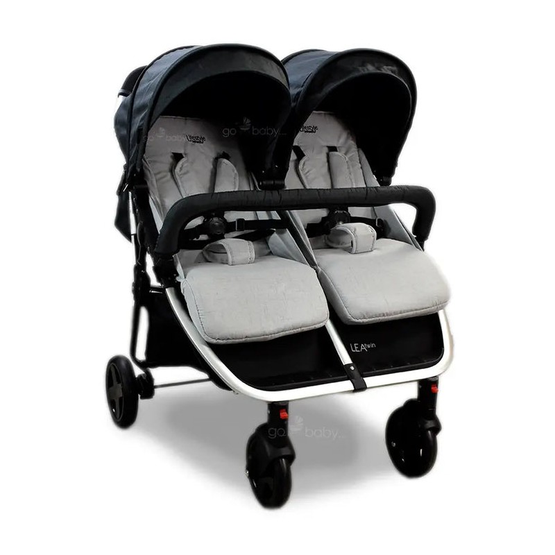 CARRIOLA DOBLE LEA TWIN GREY