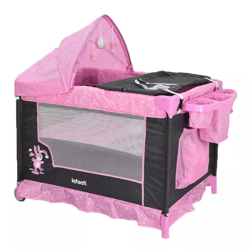 Corral/colecho silver para niño y niña