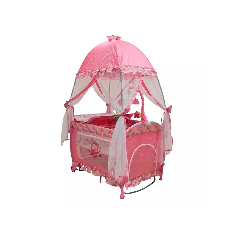 Cuna Corral Draco Rosa