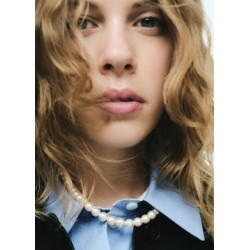 Collar perlas cristales