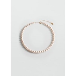 Collar perlas cristales