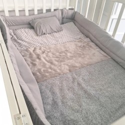 Edredón Burbuja Gris Victoria y Miguel