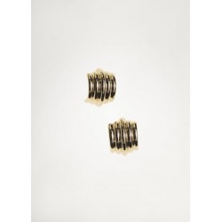 Pendientes aros relieve