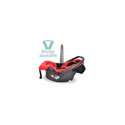 Portabebe-Autoasiento Infanti Con Soporte Rojo
