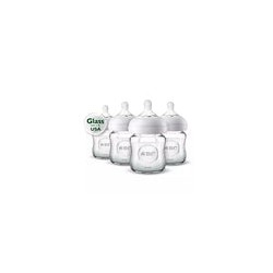 Set cristal Natural 4 pzas 120ml