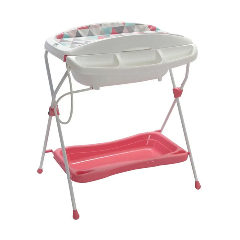 Bañera Milán Unisex Triángulos Coral