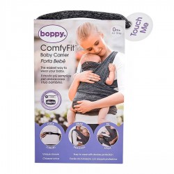 Cangurera Chicco Boopy ComfyFit Gris.