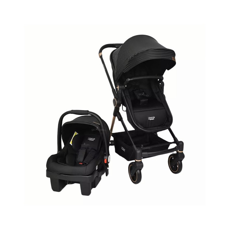 Carriola Aston Gold Black lines