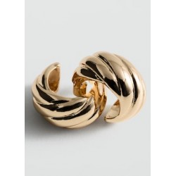 Pendientes aros entrelazados