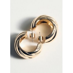 Pendientes aros entrelazados