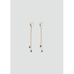 Pendientes cascada cristales