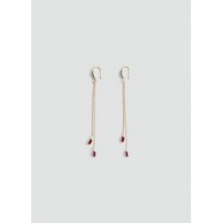 Pendientes cascada cristales