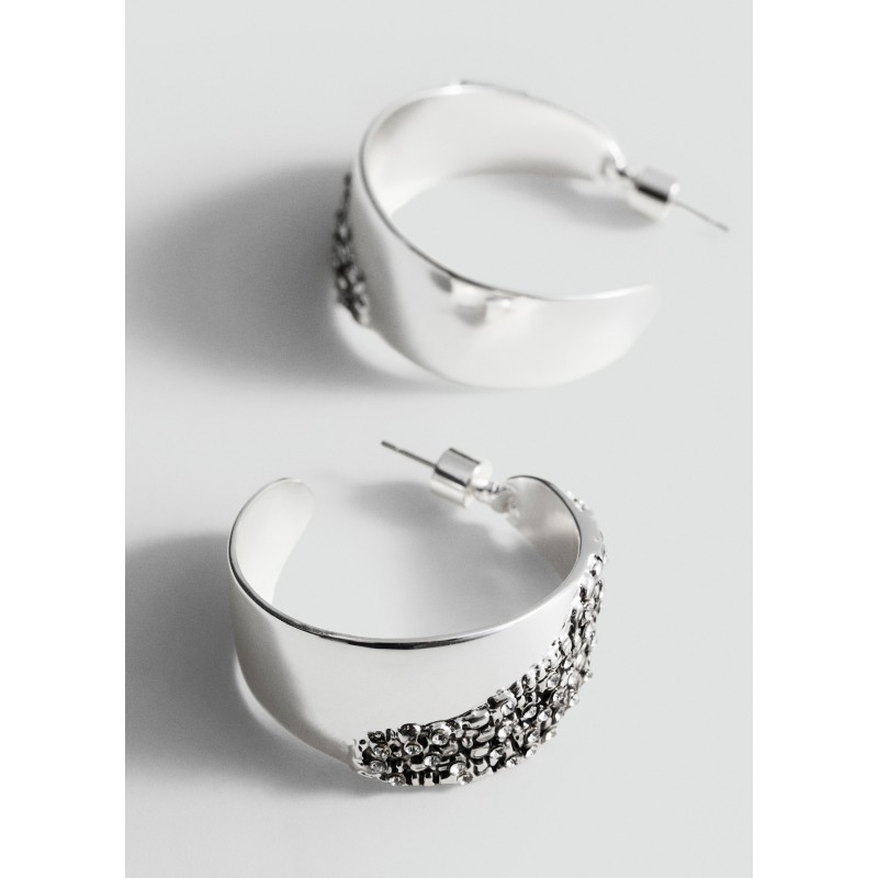 Pendientes aros strass