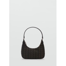 Bolso hombro estampado logo