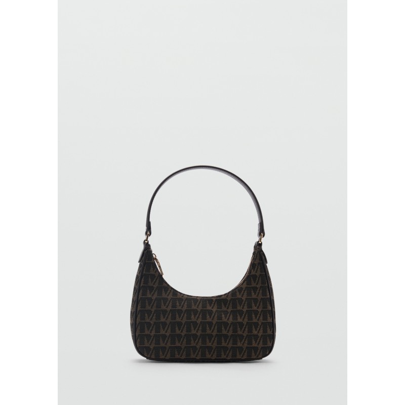 Bolso hombro estampado logo