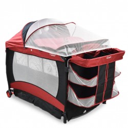 CUNA DE VIAJE CUDDY ROJO LIFESTYLE