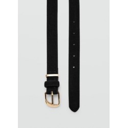 Cinturón piel hebilla