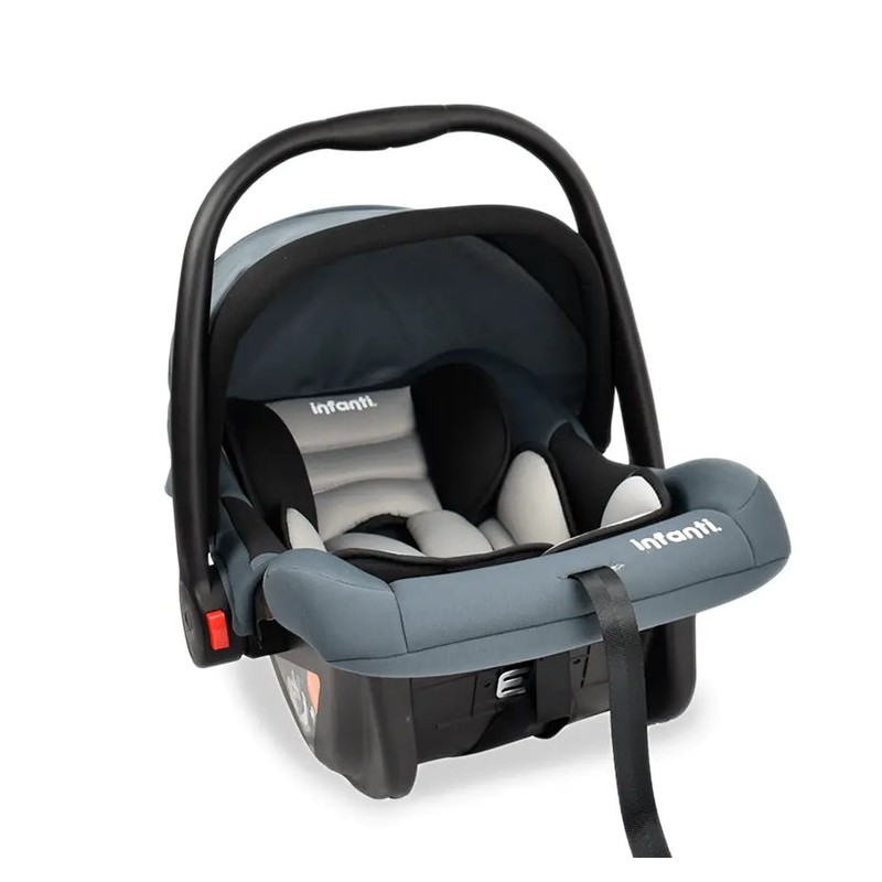 Portabebe-Autoasiento Infanti Con Soporte Gris Miguel Y Victoria