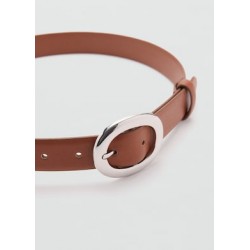 Cinturón hebilla redonda