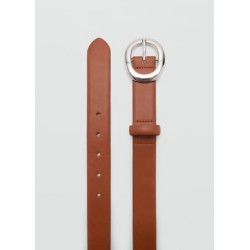 Cinturón hebilla redonda