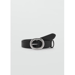 Cinturón hebilla redonda