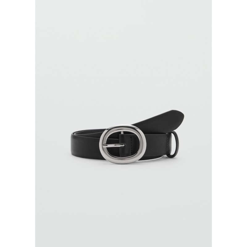 Cinturón hebilla redonda