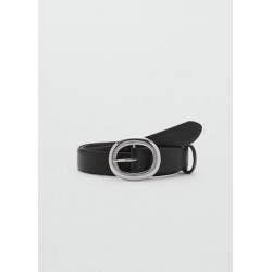 Cinturón hebilla redonda