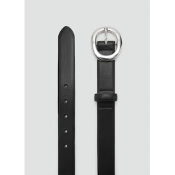 Cinturón hebilla redonda