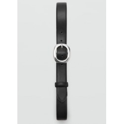 Cinturón hebilla redonda