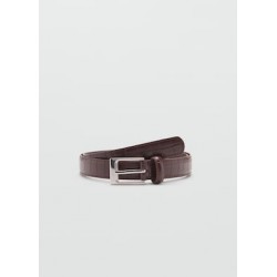 Cinturón fino efecto serpiente