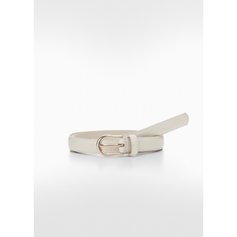 Cinturón fino hebilla