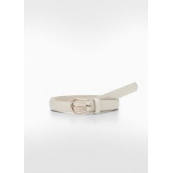 Cinturón fino hebilla